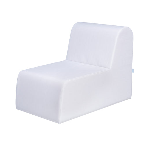 MYKONOS Blanc | Fauteuil outdoor COZIP | 76 x 60, assise 38, dossier 38 cm