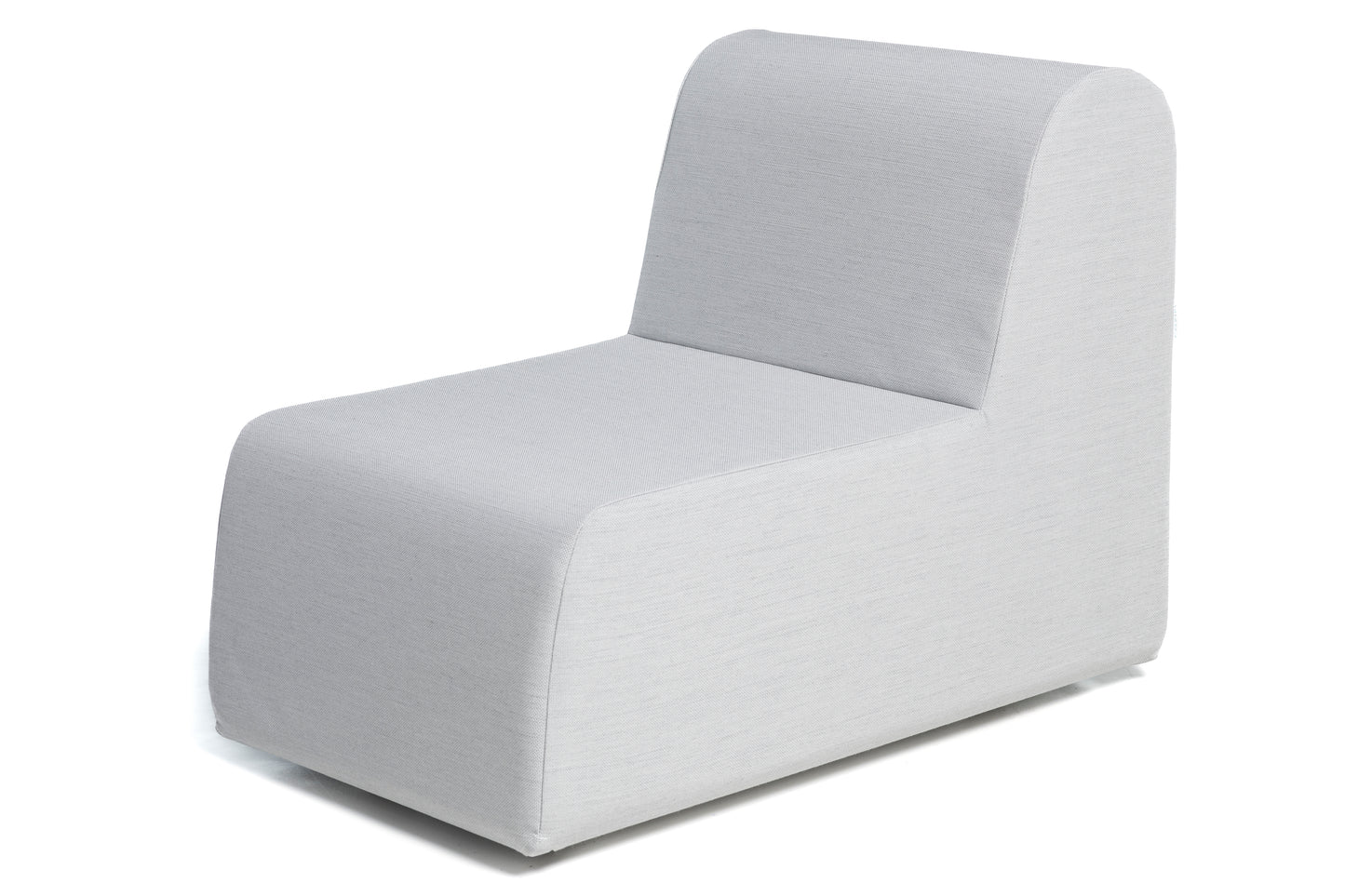 MYKONOS Gris Perle | Fauteuil outdoor COZIP | 76 x 60, assise 38, dossier 38 cm