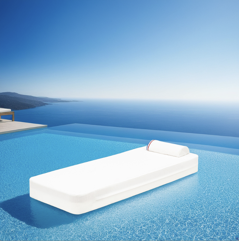 FRENCH KISS | PoolBed COZIP | 180x70xh18 cm